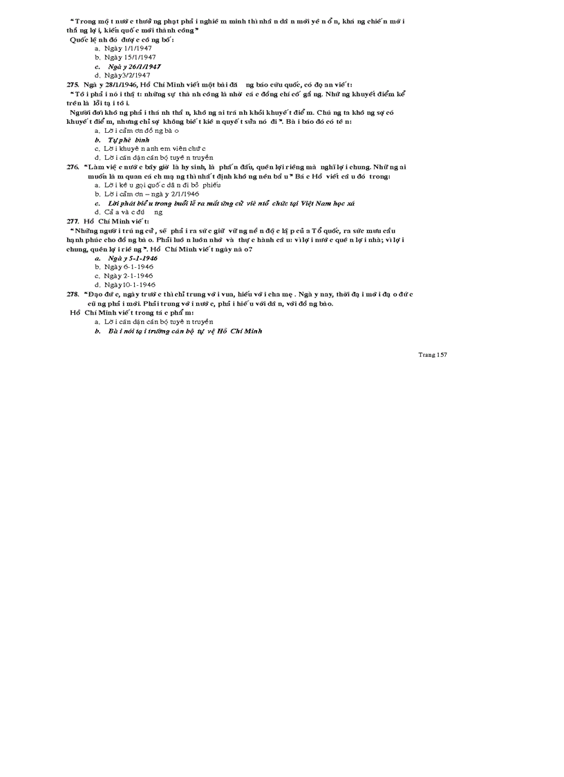 image for page 300 câu trắc nghiệm có đáp án môn tư tưởng Hồ Chí Minh file word