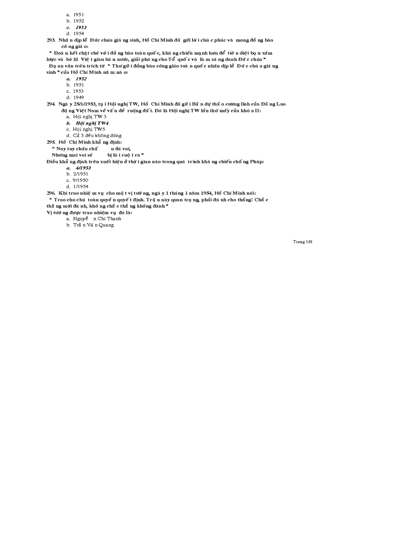 image for page 300 câu trắc nghiệm có đáp án môn tư tưởng Hồ Chí Minh file word