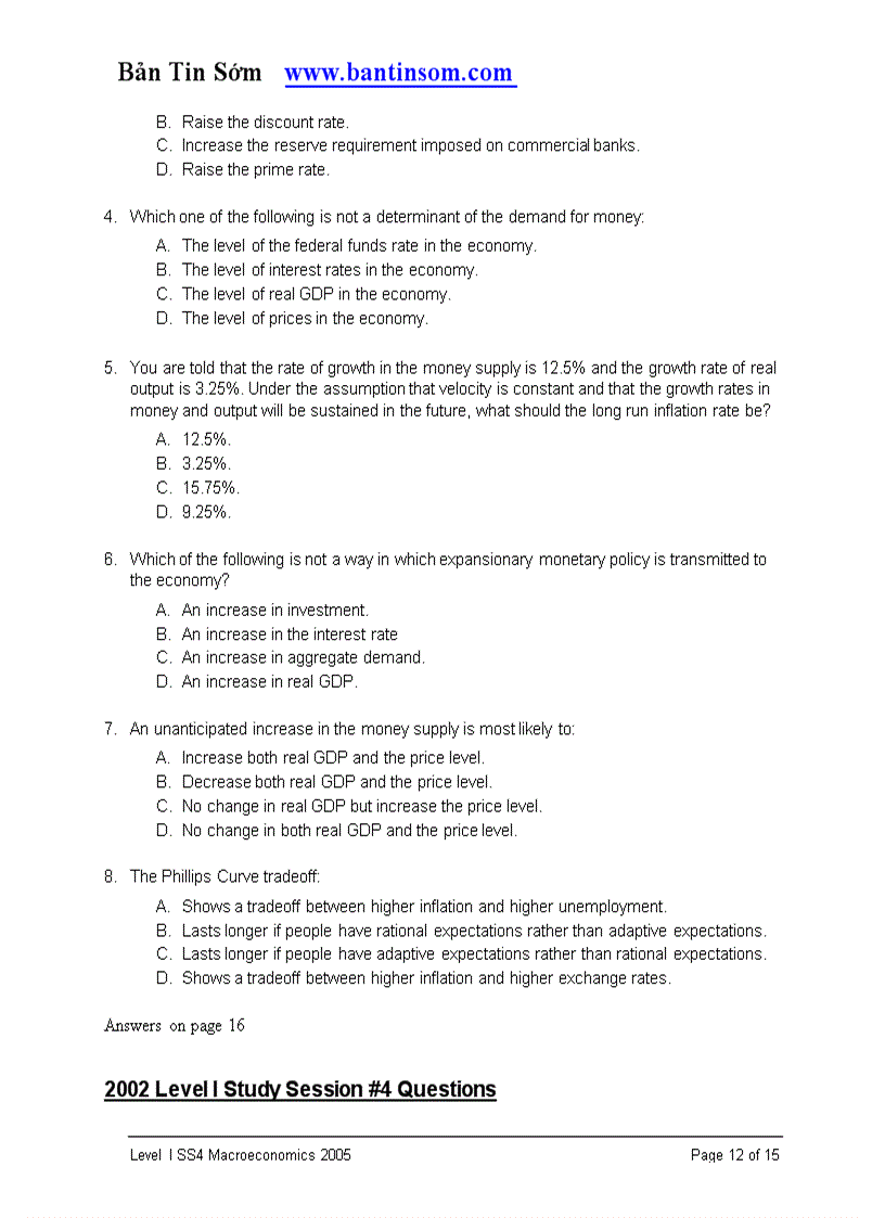image for page Tài liệu ôn luyện thi chứng chỉ CFA P1