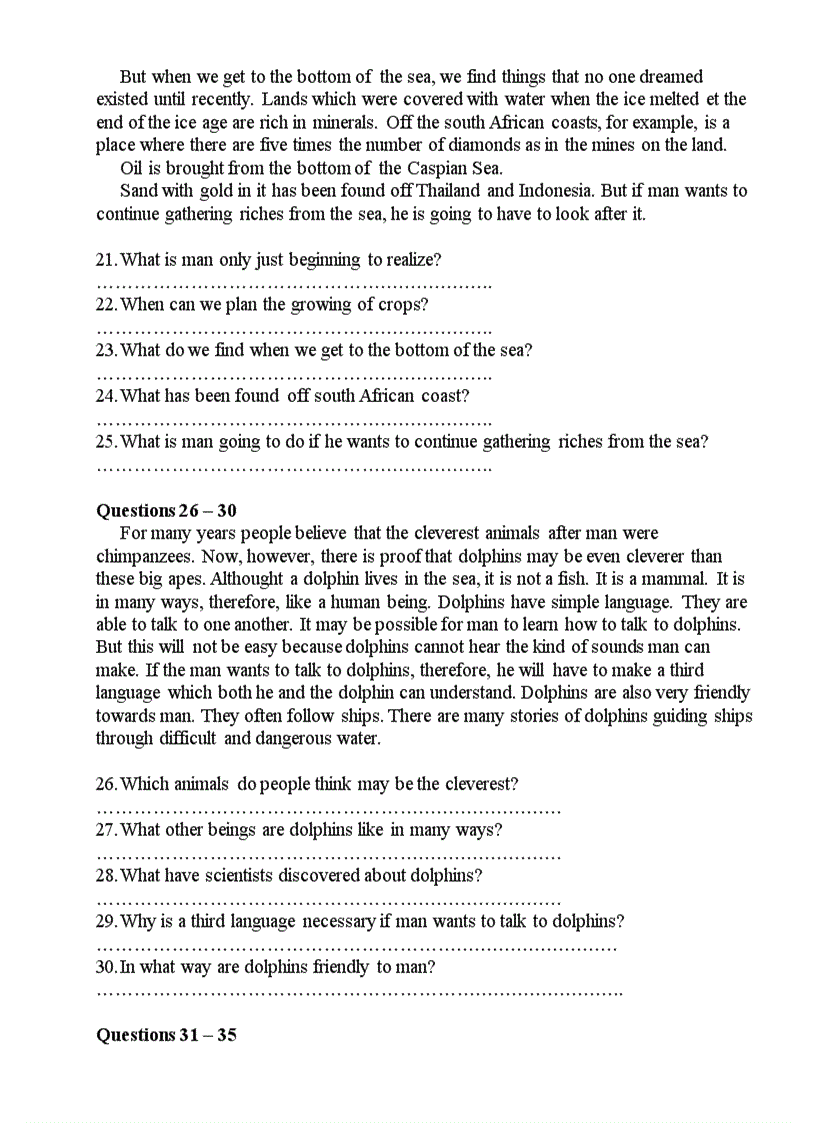 image for page Đề thi tuyển sinh văn bằng 2 môn tiếng anh vào trường ktqd đề số 2