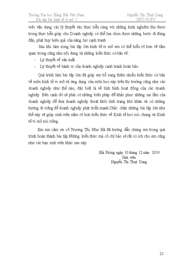 image for page Bài tập lớn kinh tế học vi mô 1