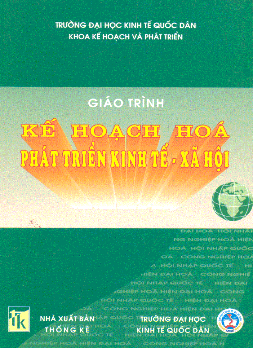 Giáo Trình Kế Hoạch Hóa Phát Triển Kinh Tế Xã Hội