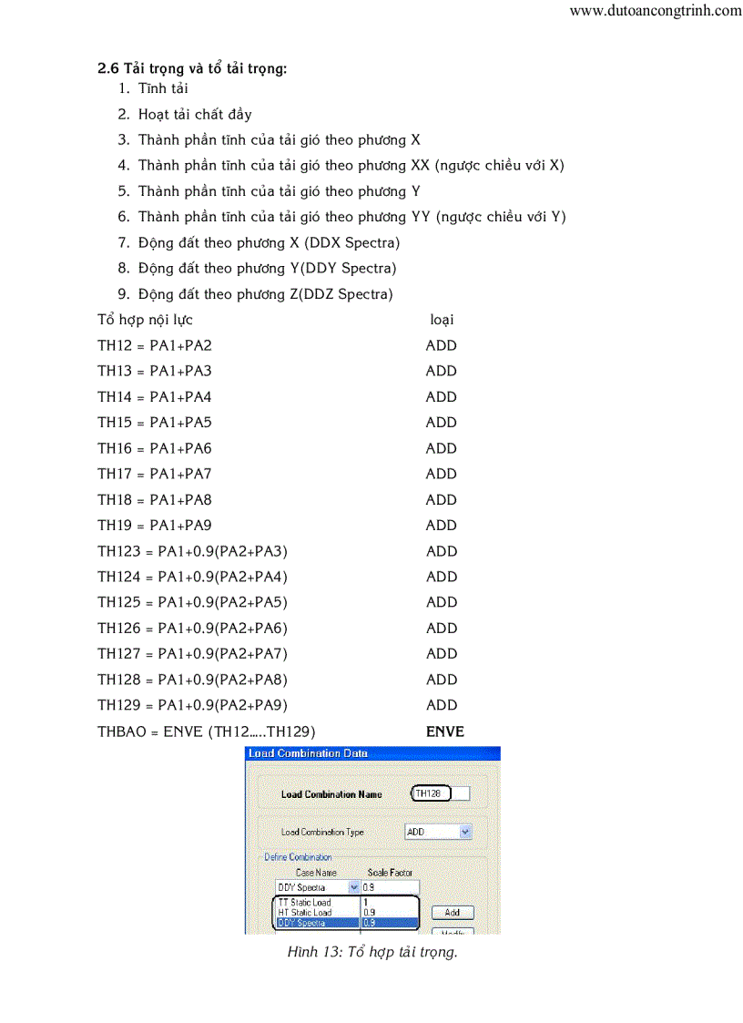image for page Ví dụ về tính động đất cho công trình 1