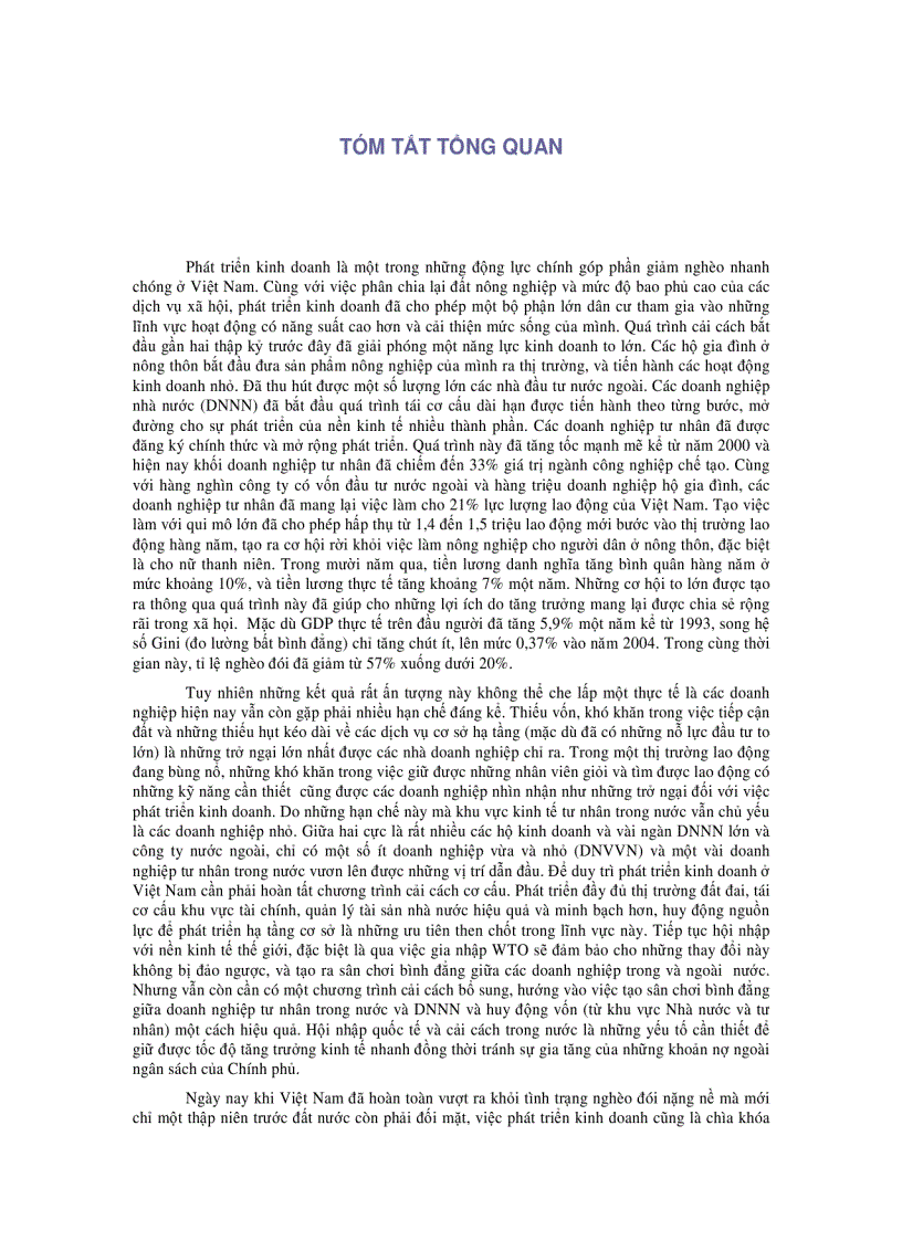 image for page Báo cáo phát triển Việt Nam năm 2006