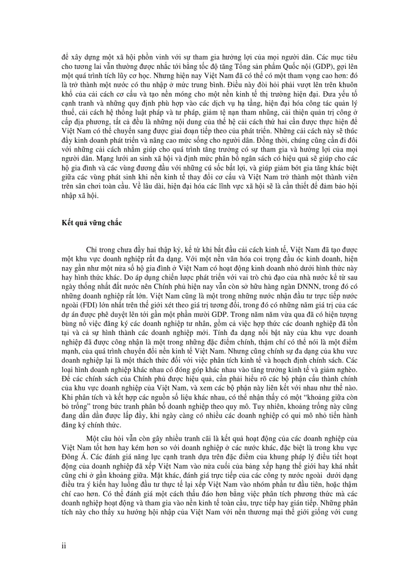 image for page Báo cáo phát triển Việt Nam năm 2006