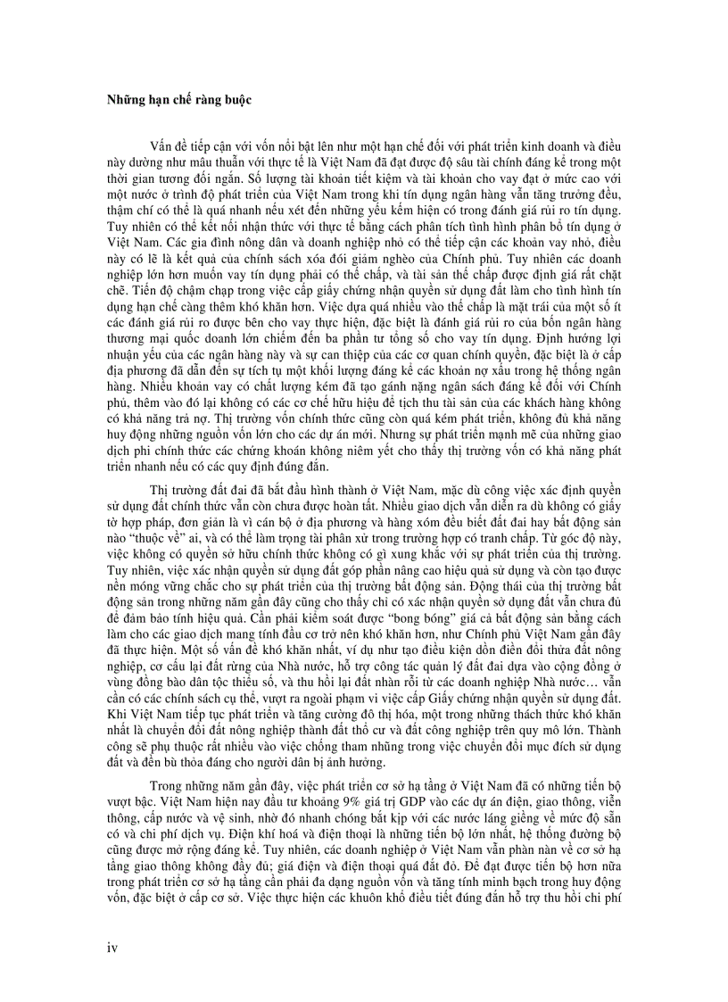 image for page Báo cáo phát triển Việt Nam năm 2006