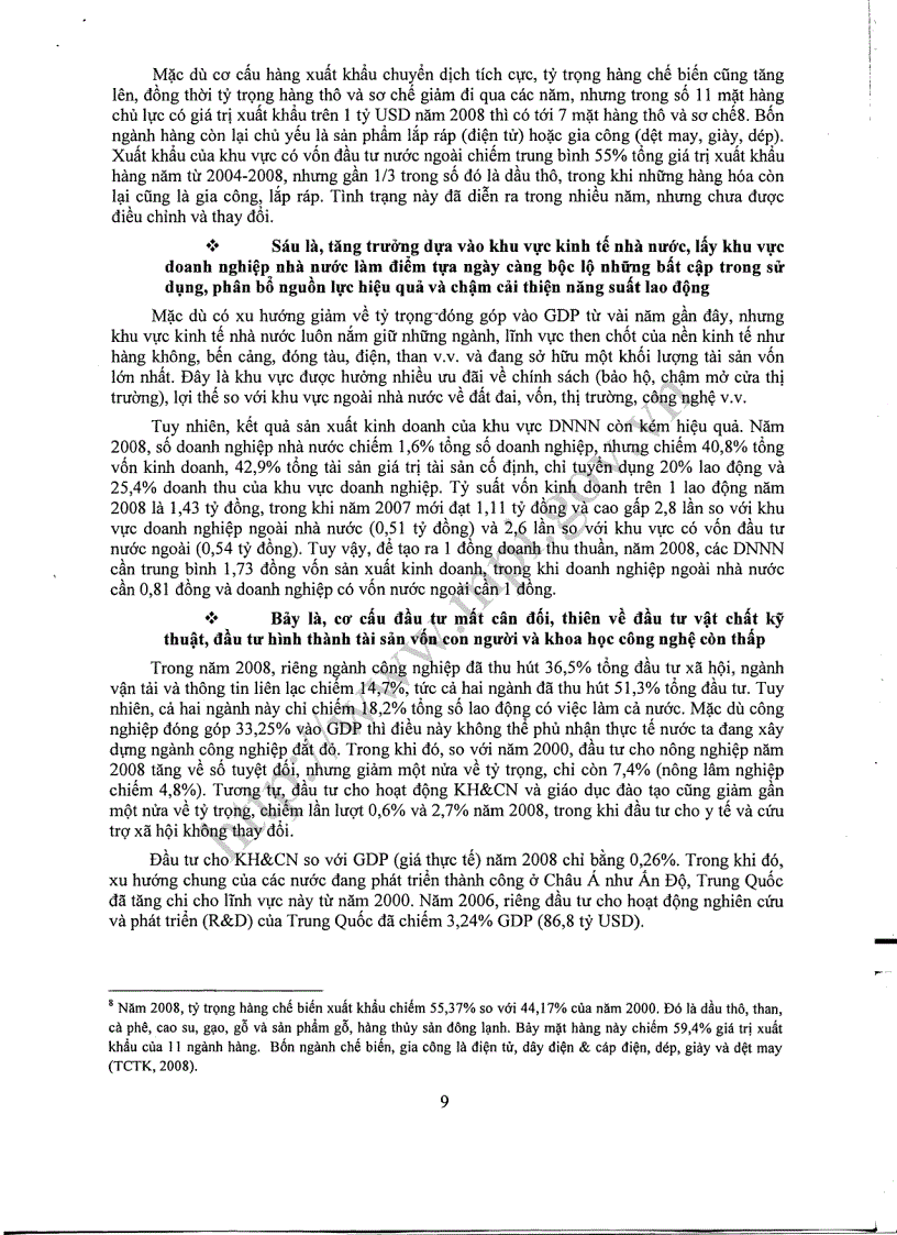 image for page Thúc đẩy tăng trưởng bền vững Nâng cao năng lực cạnh tranh của nền kinh tế Việt Nam 2010