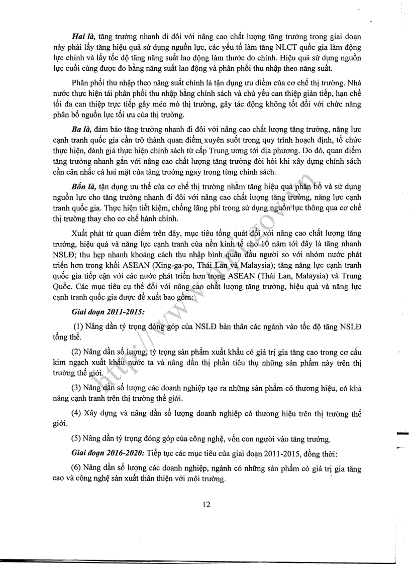 image for page Thúc đẩy tăng trưởng bền vững Nâng cao năng lực cạnh tranh của nền kinh tế Việt Nam 2010