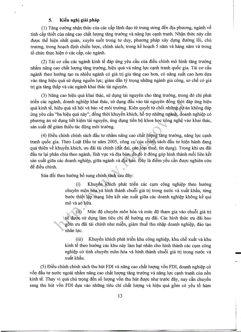 image for page Thúc đẩy tăng trưởng bền vững Nâng cao năng lực cạnh tranh của nền kinh tế Việt Nam 2010