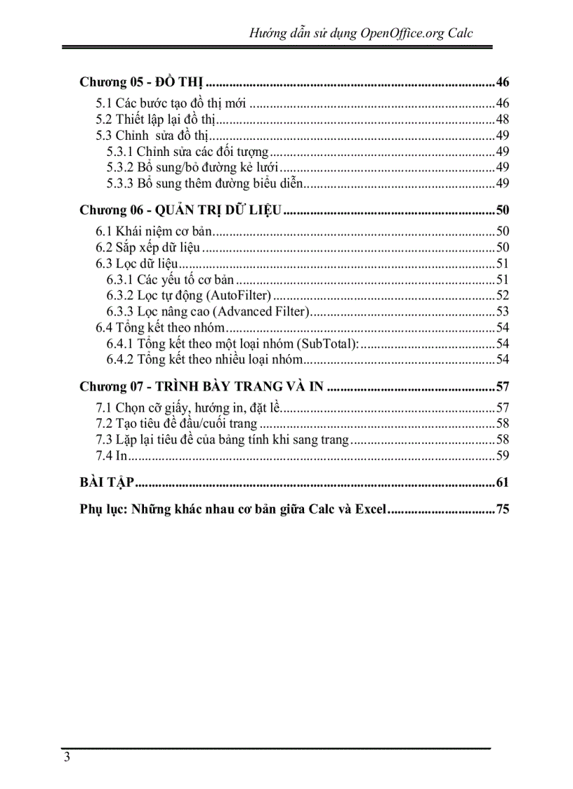 image for page OpenOffice Org Calc
