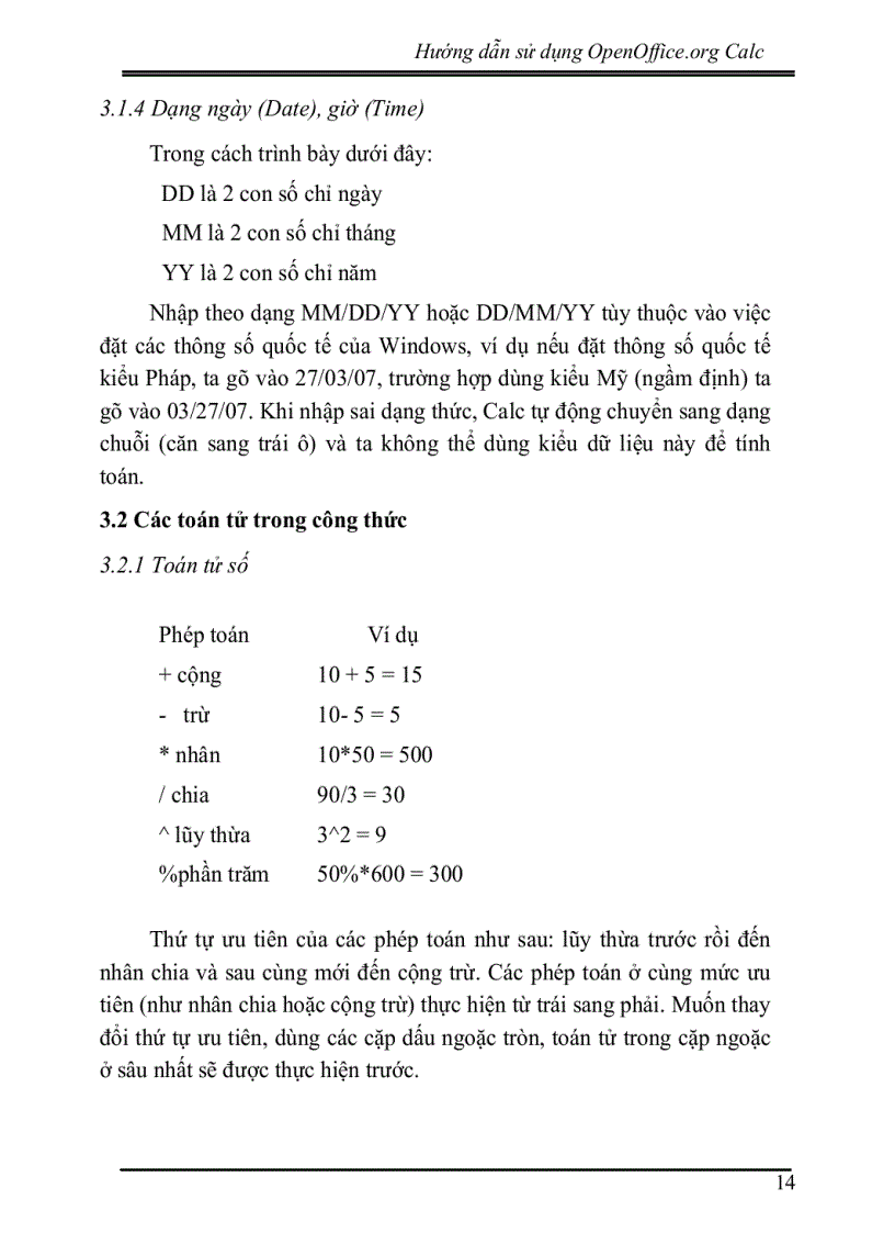 image for page OpenOffice Org Calc