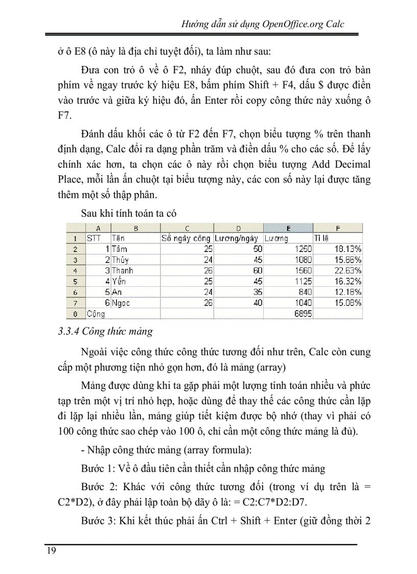 image for page OpenOffice Org Calc