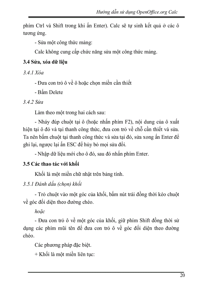 image for page OpenOffice Org Calc