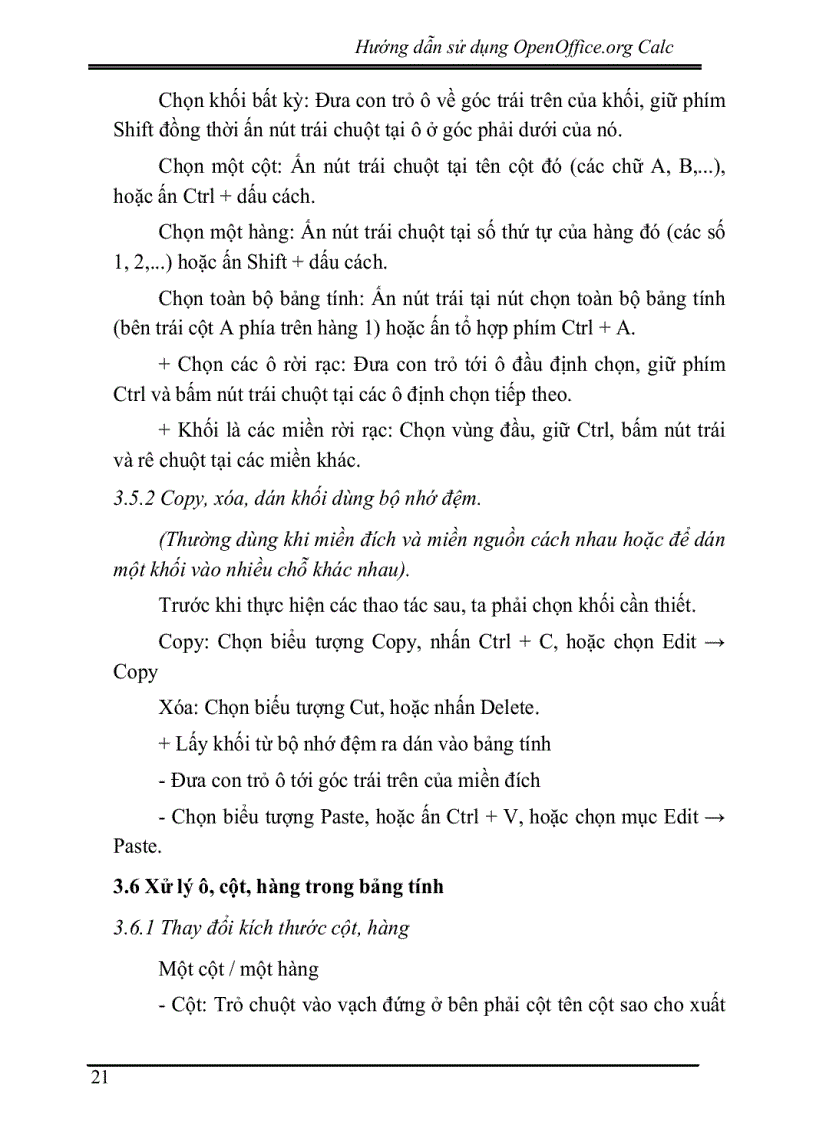 image for page OpenOffice Org Calc