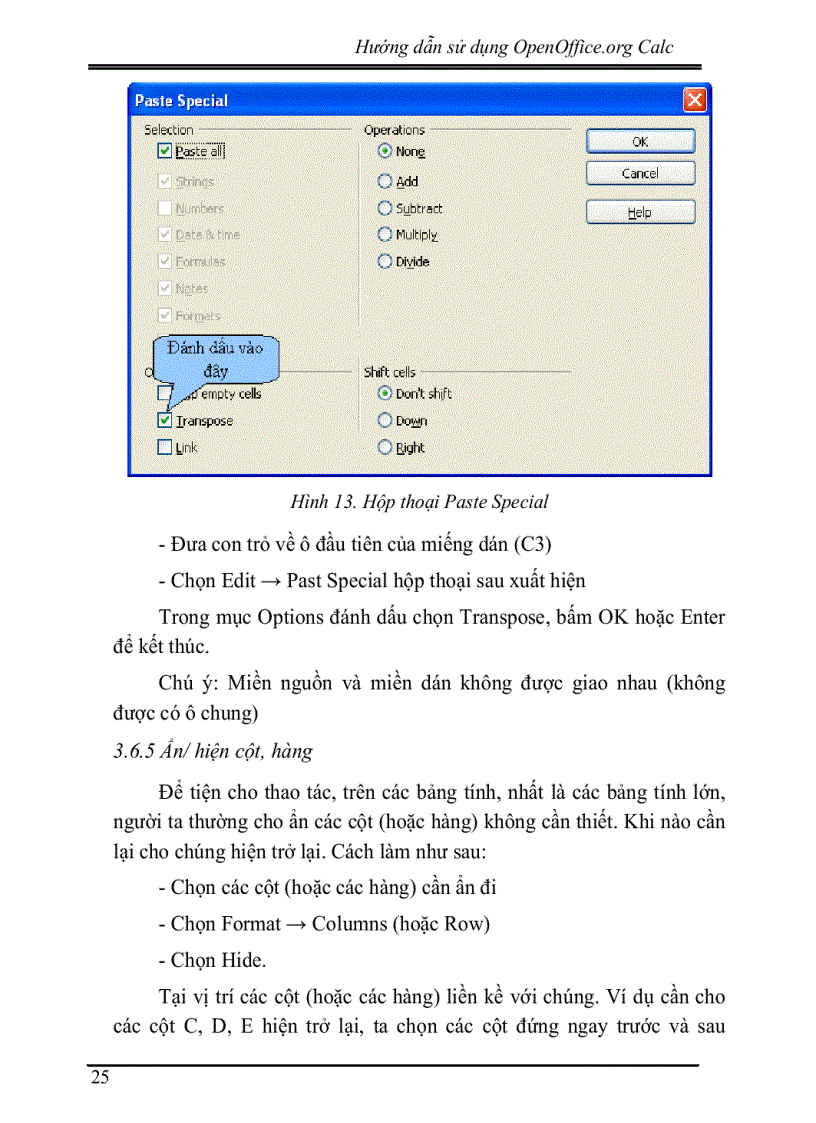 image for page OpenOffice Org Calc