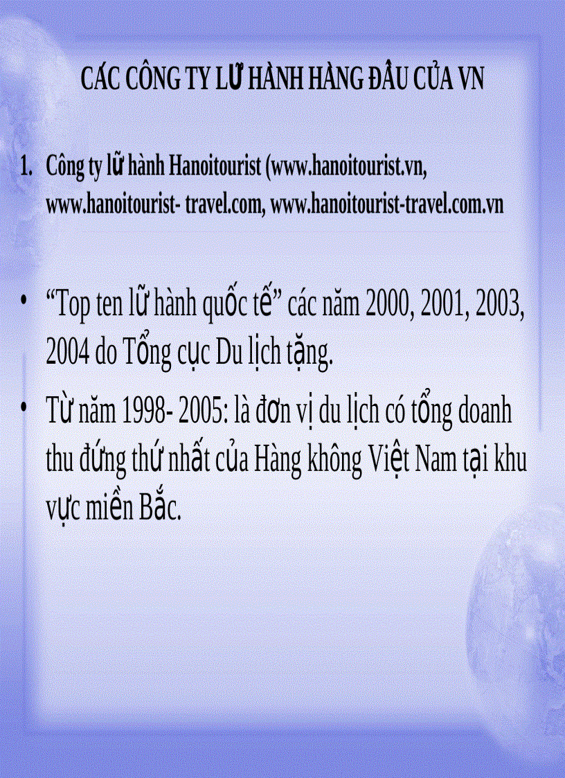 image for page Bài giảng Thiết kế và tổ chức tour du lịch