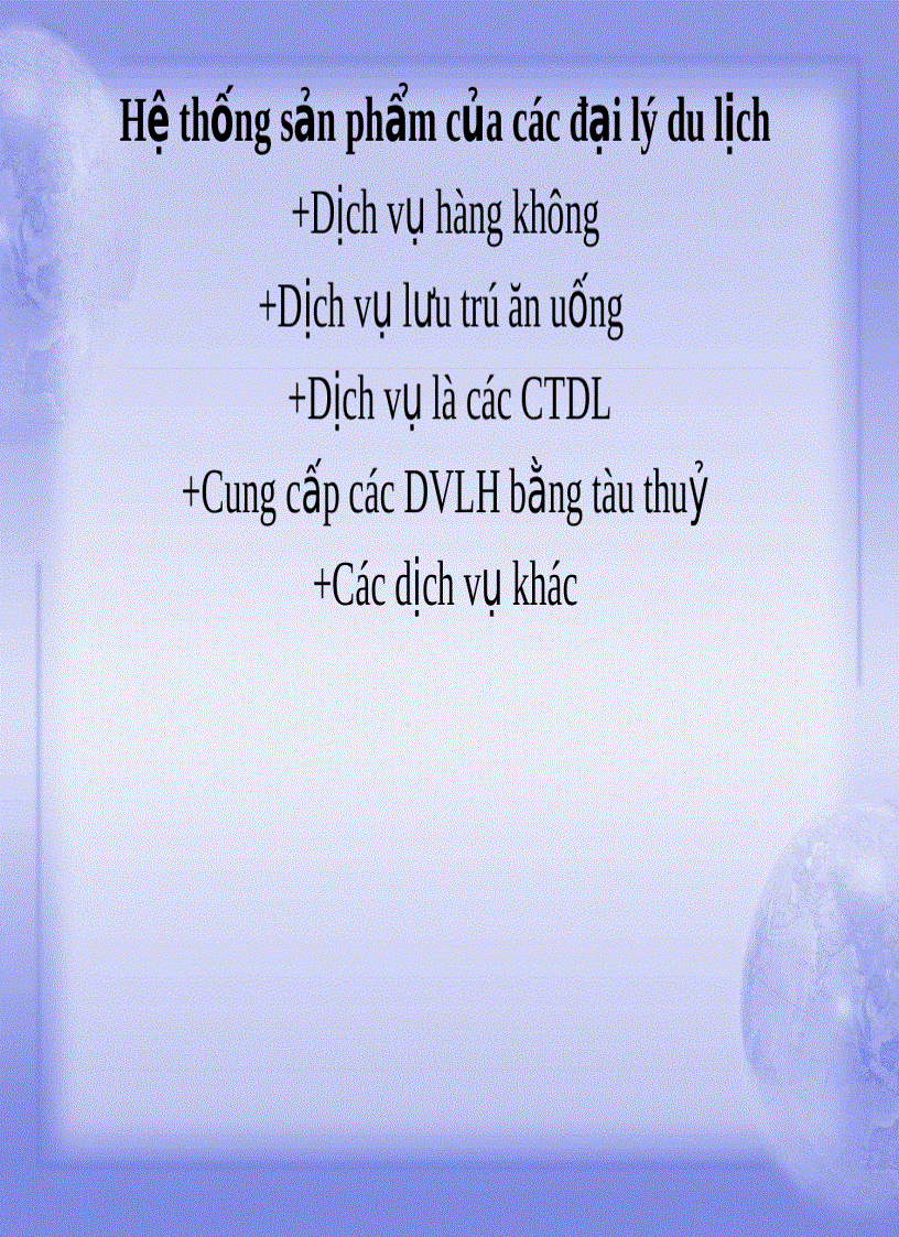 image for page Bài giảng Thiết kế và tổ chức tour du lịch