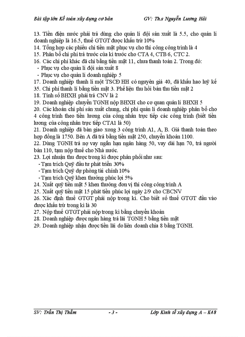 image for page Bài tập lớn môn kế toán