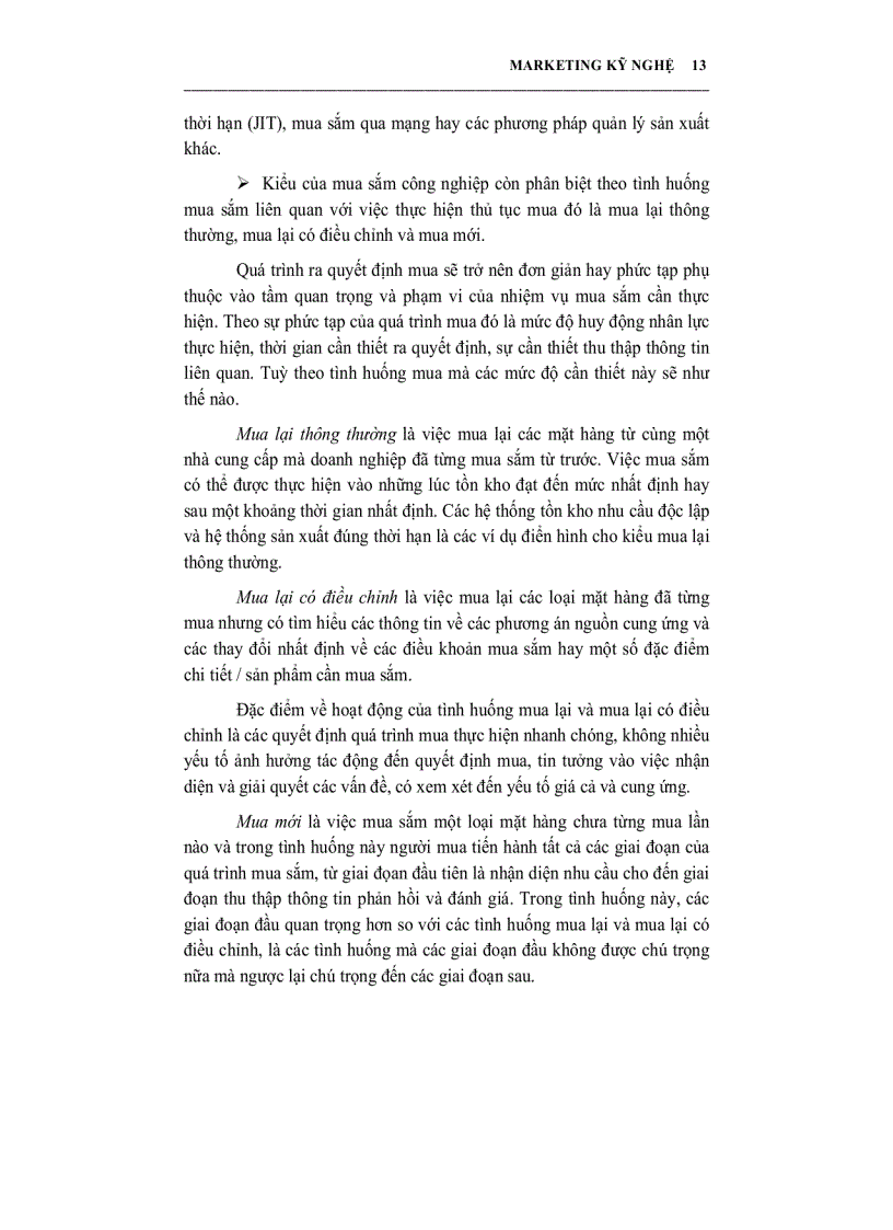 image for page Giáo trình marketing kỷ nghệ