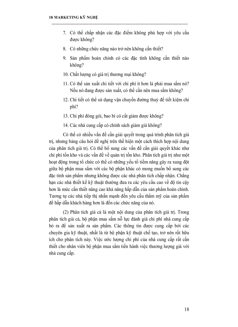 image for page Giáo trình marketing kỷ nghệ