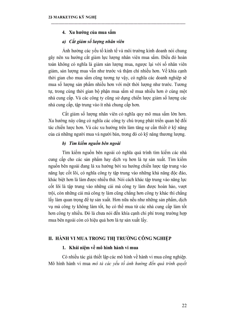 image for page Giáo trình marketing kỷ nghệ