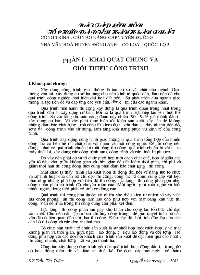 image for page Bài tập lớn môn tổ chức và điều hành sản xuất