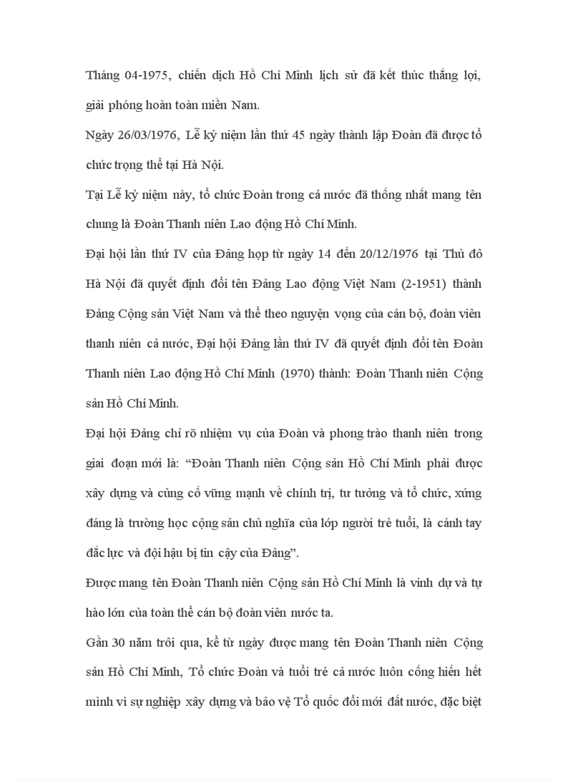 image for page Báo cáo tổng hợp tài liệu cuộc thi tám mưoi năm đoàn thanh niên cộng sản Hồ chí minh