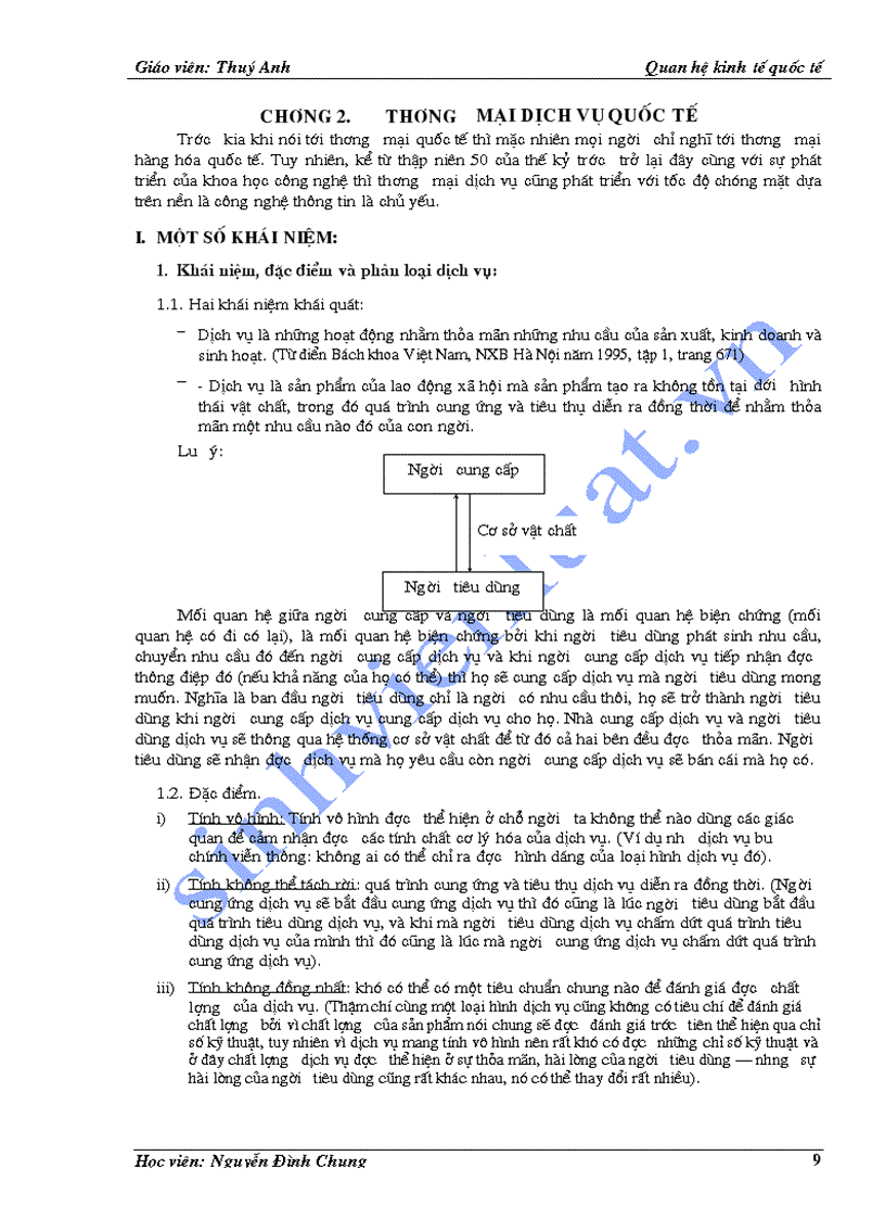 image for page Bài giảng môn Quan hệ kinh tế quốc tế