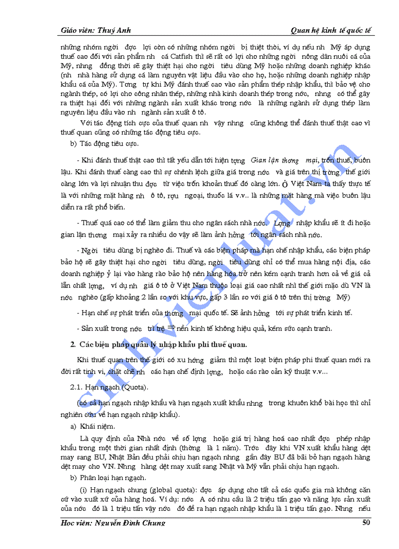 image for page Bài giảng môn Quan hệ kinh tế quốc tế