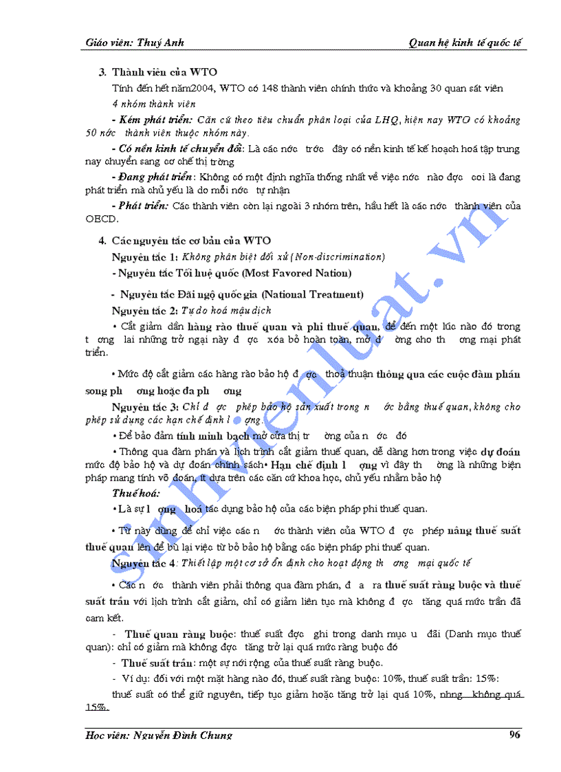 image for page Bài giảng môn Quan hệ kinh tế quốc tế