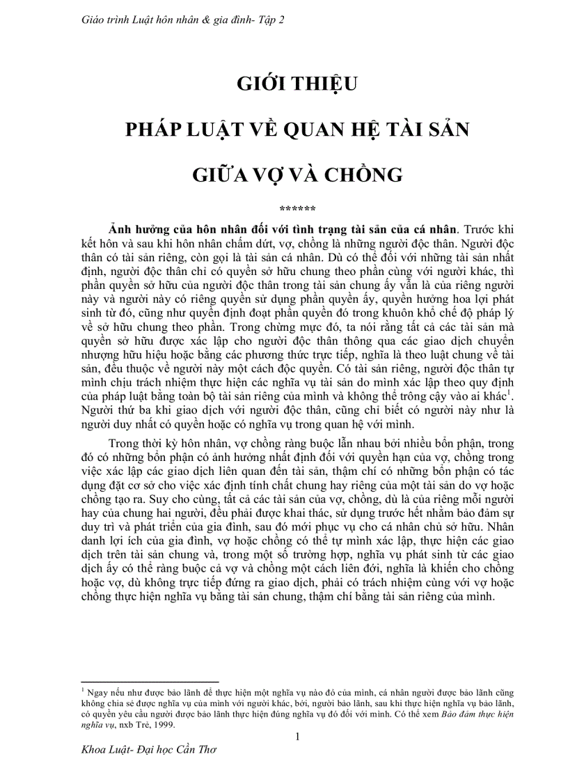 image for page Giáo trình môn Luật Hôn nhân và gia đình 1