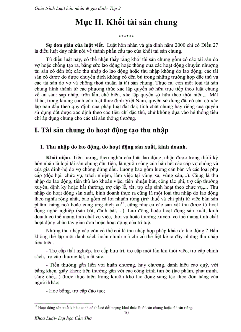 image for page Giáo trình môn Luật Hôn nhân và gia đình 1