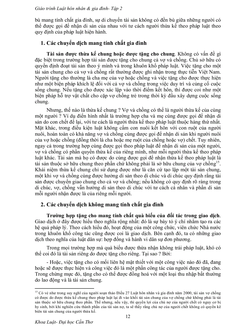 image for page Giáo trình môn Luật Hôn nhân và gia đình 1