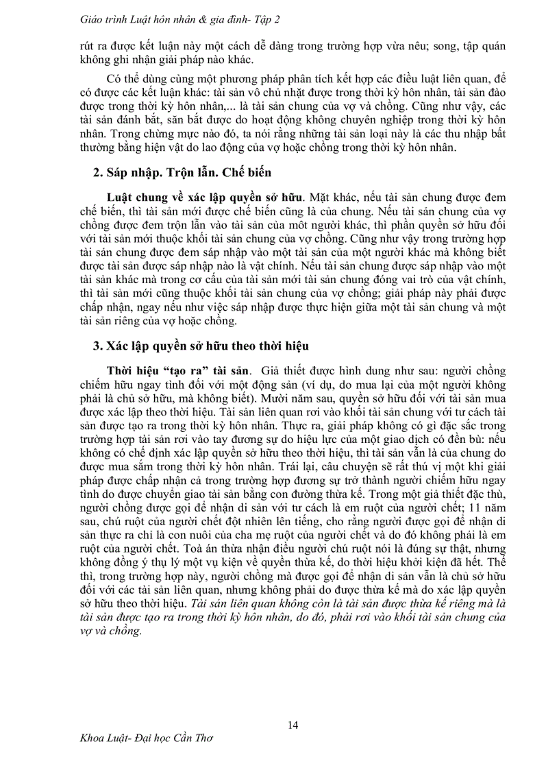 image for page Giáo trình môn Luật Hôn nhân và gia đình 1