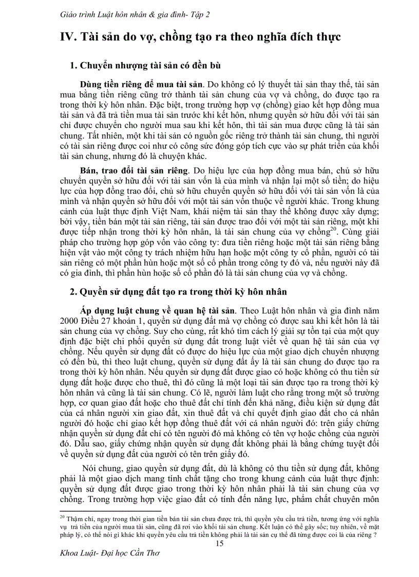 image for page Giáo trình môn Luật Hôn nhân và gia đình 1