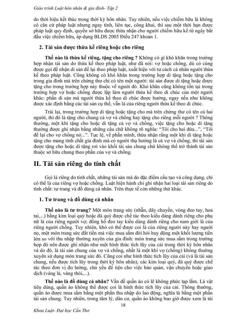 image for page Giáo trình môn Luật Hôn nhân và gia đình 1