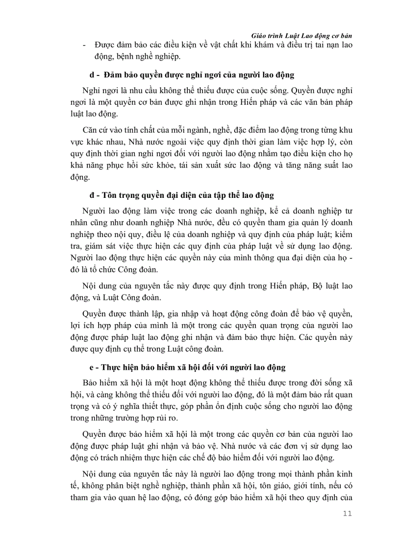 image for page Giáo trình Luật lao động