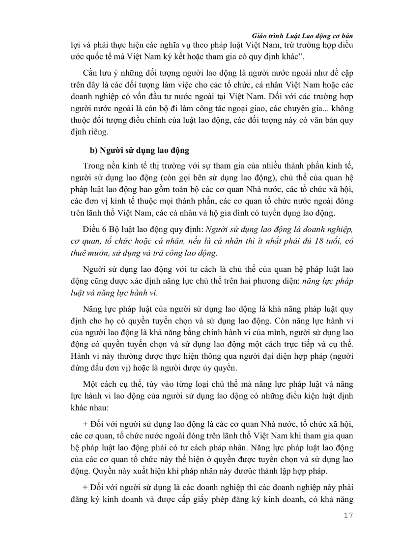 image for page Giáo trình Luật lao động