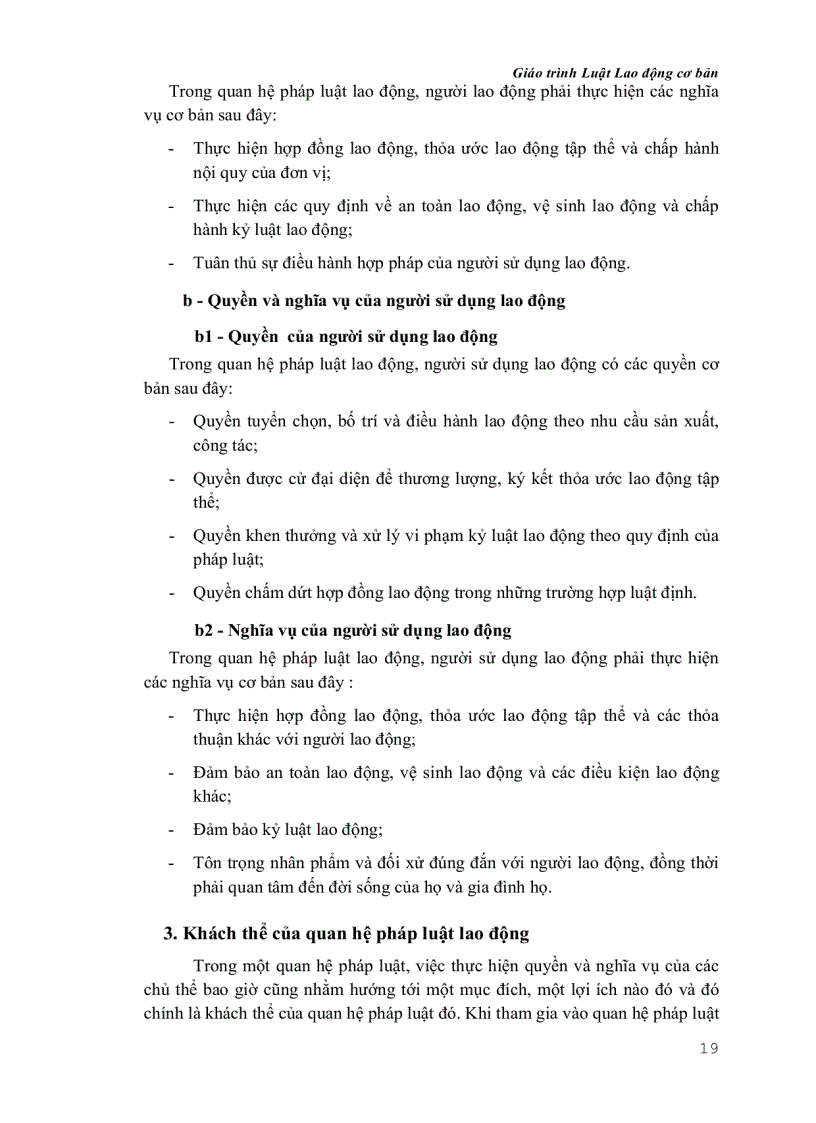 image for page Giáo trình Luật lao động