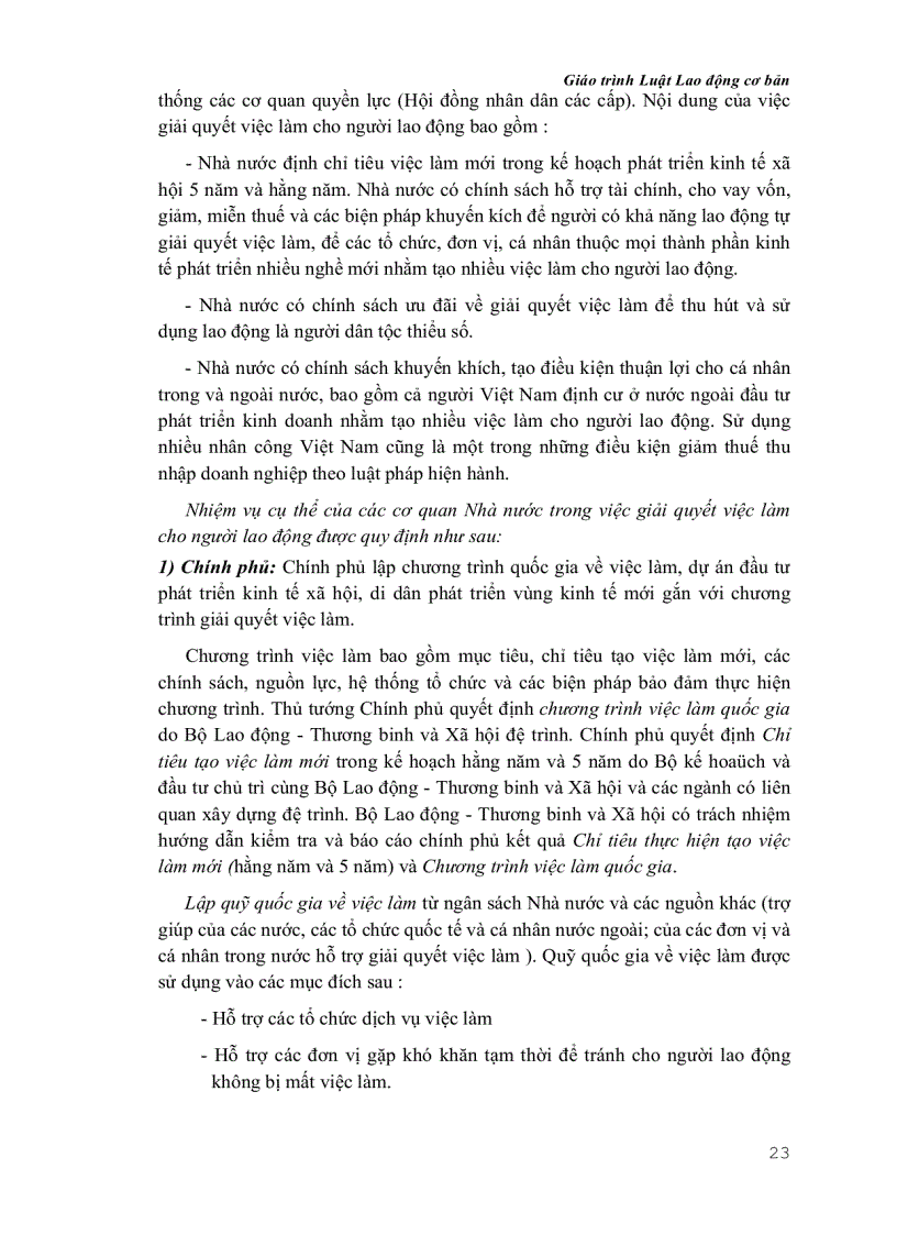 image for page Giáo trình Luật lao động