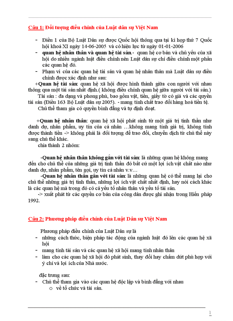 image for page 64 Câu hỏi ôn tập môn Luật Dân sự