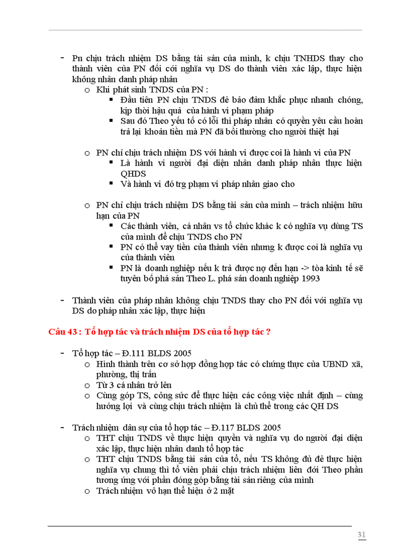 image for page 64 Câu hỏi ôn tập môn Luật Dân sự