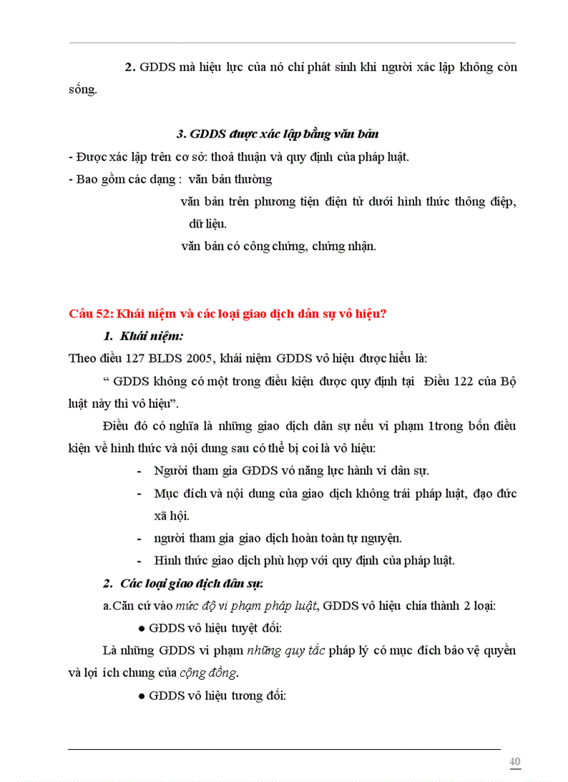 image for page 64 Câu hỏi ôn tập môn Luật Dân sự