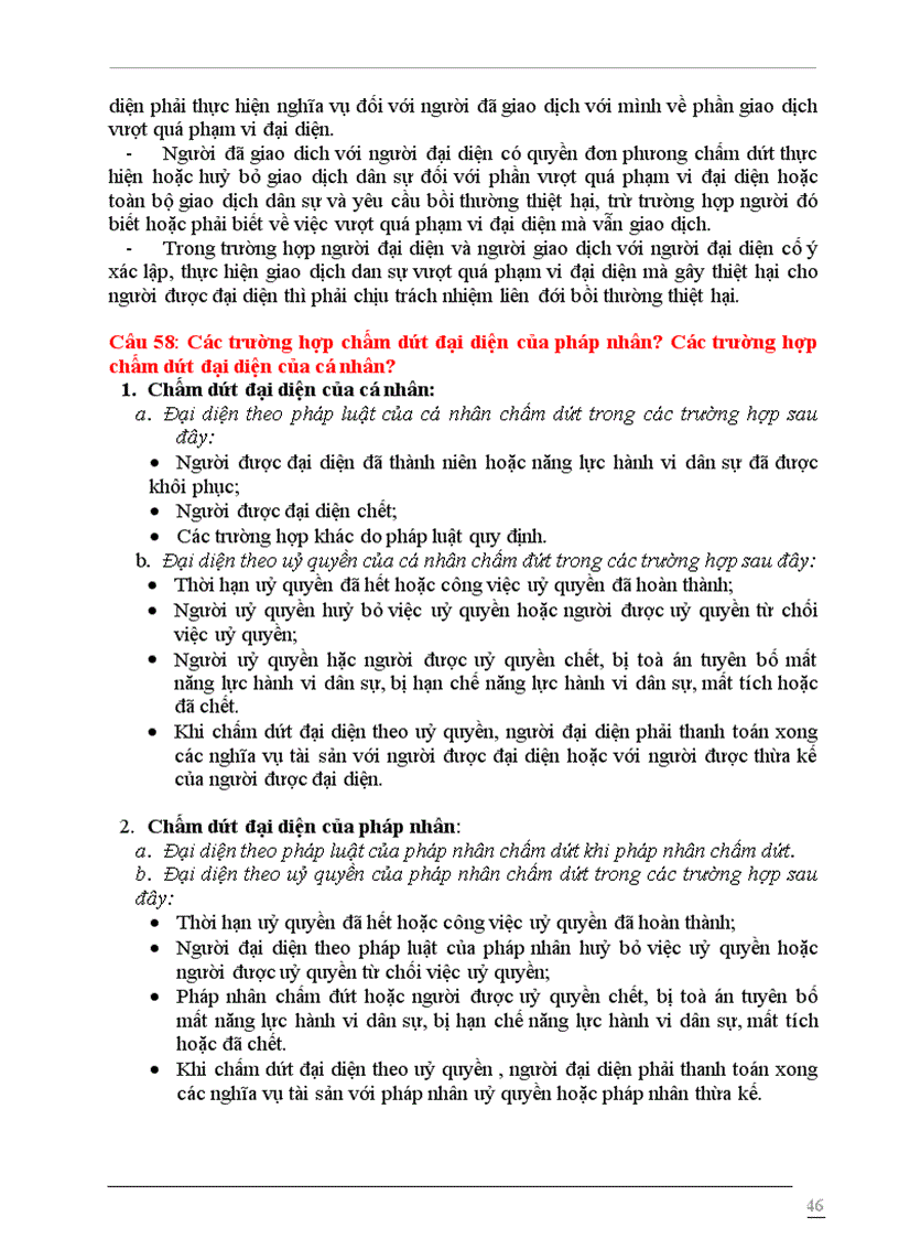 image for page 64 Câu hỏi ôn tập môn Luật Dân sự