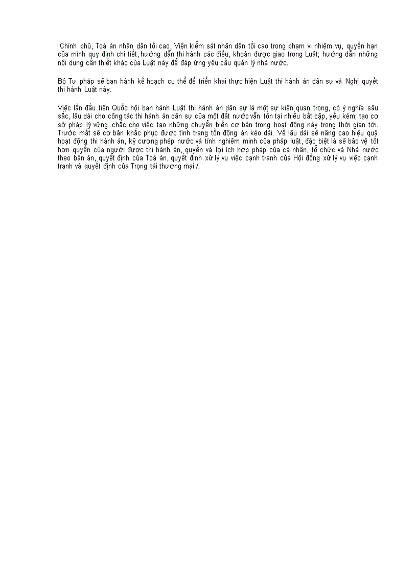 image for page Đề cương giới thiệu Luật Thi hành án dân sự