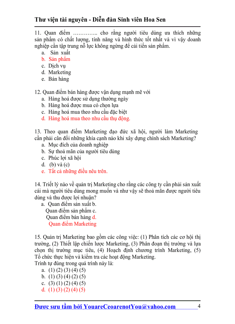 image for page Bài tập marketing căn bản