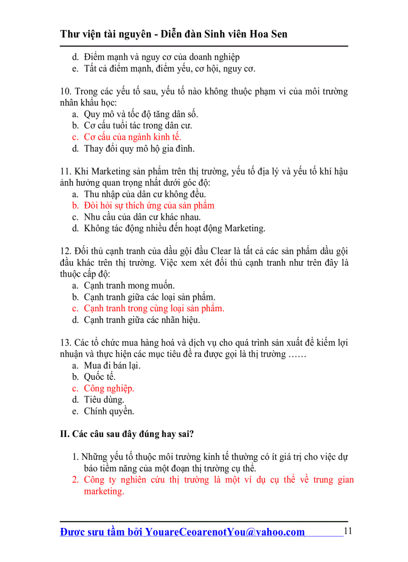 image for page Bài tập marketing căn bản