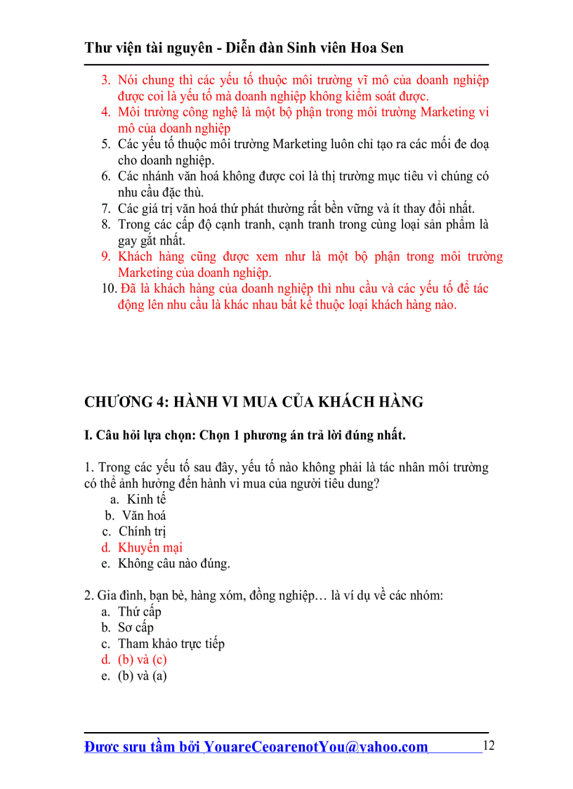 image for page Bài tập marketing căn bản