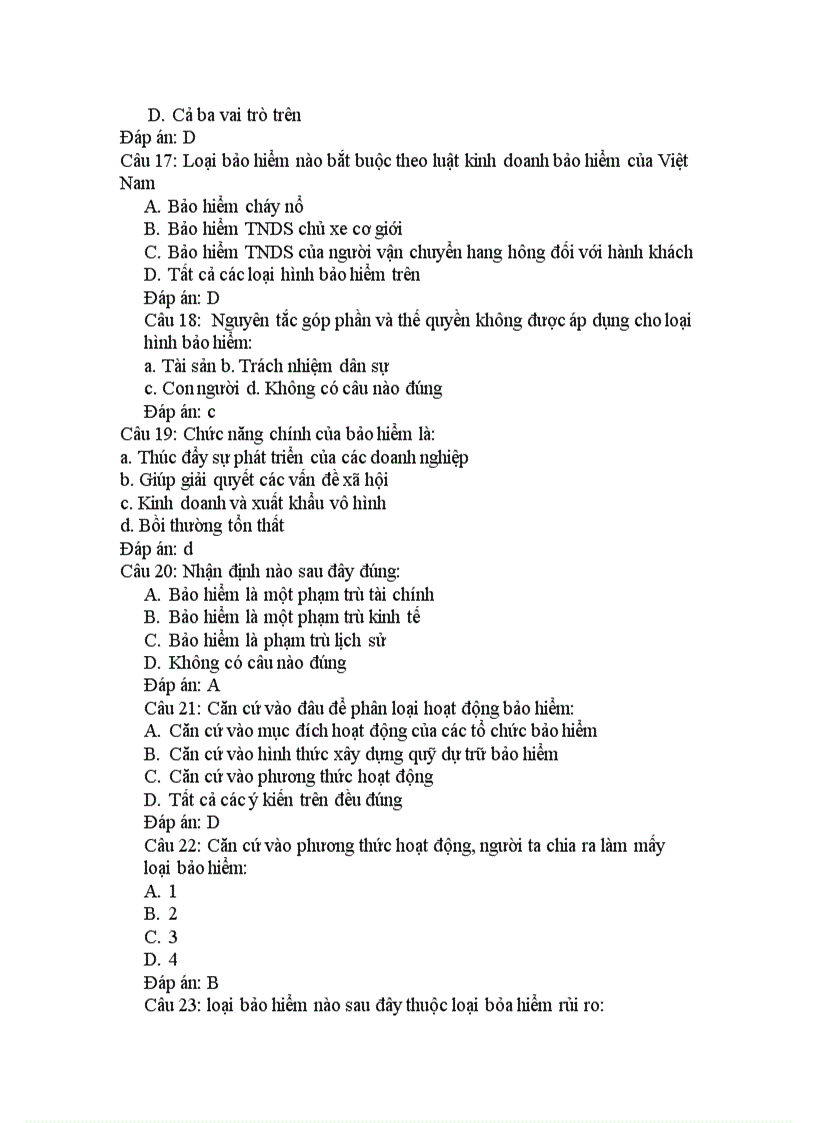 image for page Trắc nghiệm Tài chính tiền tệ Full