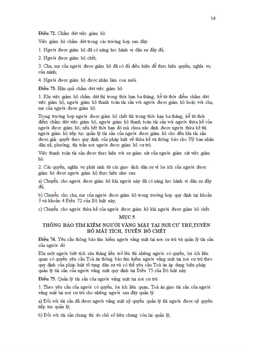 image for page Luật Dân Sự 2005